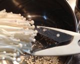 えのき氷： 保温調理鍋で作り方2写真