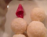 クリスマス✾キャラ弁✾雪だるまのおにぎり作り方5写真