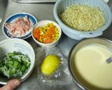相方好み。濃厚・とろんと【スパサラ】作り方1写真