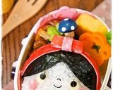 ＊キャラ弁＊　赤頭巾ちゃんのお弁当♡作り方6写真