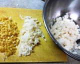 レンコンと油揚げのスパイシー味噌お焼き作り方1写真