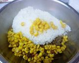 ごぼうと鮭缶の味噌おこわ作り方6写真