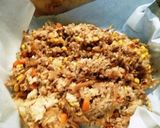 ごぼうと鮭缶の味噌おこわ作り方7写真