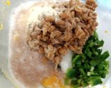 ニラと納豆のふわふわ焼き作り方1写真