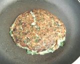 ニラと納豆のふわふわ焼き作り方2写真
