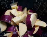 簡単★炊飯器で蒸かしたさつま芋で♪大学芋作り方2写真