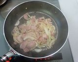 もち麦パスタでボンゴレ・ロッソ作り方3写真