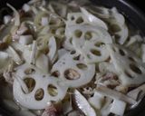 美食・根菜の混ぜご飯作り方3写真