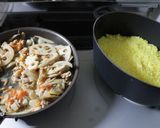 美食・根菜の混ぜご飯作り方5写真
