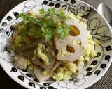 美食・根菜の混ぜご飯作り方6写真