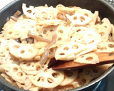 麺つゆだけ★れんこんと蒟蒻の炒め煮作り方5写真