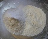 大麦の粉を使ったギョウザの皮作り方1写真