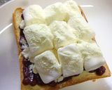 マシュマロ×カッテージの塩あんトーストⅡ作り方3写真