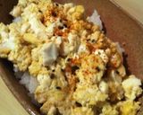 豆腐卵丼☆貧乏丼作り方4写真