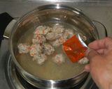 柔らか鶏肉団子とカブのコンソメ煮作り方6写真