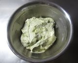 ゆであずきの抹茶米粉ブッセ作り方3写真