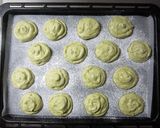 ゆであずきの抹茶米粉ブッセ作り方5写真
