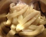 ピリッと生姜の効いたイカの煮物作り方1写真