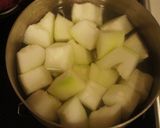 アツアツ！冬瓜の煮物☆えのき茸のあんかけ作り方2写真