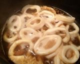 ピリッと生姜の効いたイカの煮物作り方3写真