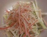 ブロ茎の新生姜和え作り方3写真