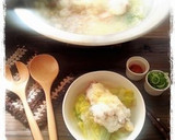 体ポカポカ☃鶏と白菜no大根みぞれ鍋風☃作り方8写真