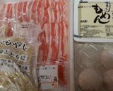 節約めし♪豚肉、もやし、豆腐のすき焼き丼作り方1写真