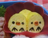 キャラ弁*おかず*ｷｲﾛｲﾄﾘ卵焼き作り方4写真