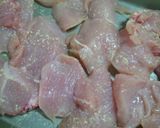 チキンのチーズトマトソース煮込み作り方1写真