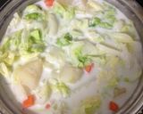 牛乳で簡単野菜スープ作り方1写真