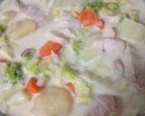 牛乳で簡単野菜スープ作り方5写真