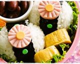 ＊キャラ弁おかず＊　魚ニソDEお花ちゃん作り方4写真