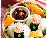 ＊キャラ弁おかず＊　魚ニソDEお花ちゃん作り方5写真