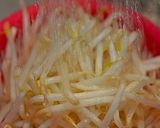 ✿豚バラもやしニラのミルフィーユ蒸し✿作り方2写真