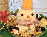 クリスマスに☆簡単雪だるまケーキ作り方13写真