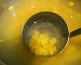 とうもろこしの豆乳味噌汁作り方1写真