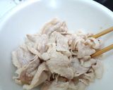 豚肉と白菜の炒め物作り方1写真