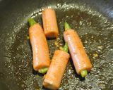 お弁当に！巻かない魚肉ソーセージロール焼作り方7写真
