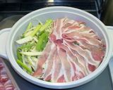 簡単♡野菜の豚肉重ね蒸し（レンジでも）作り方3写真