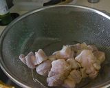 豚バラと冬大根の炒め煮。作り方2写真