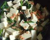 高野豆腐・ほうれん草・鮭の玉子とじ作り方2写真