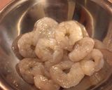 海老とめかじきのピリ辛中華マヨ和え作り方1写真