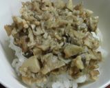 焼きキノコとキノコ味噌の丼ぶり作り方8写真