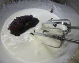 フワッ♡あずきクリームの抹茶ロールケーキ作り方12写真