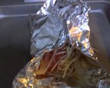 簡単！サーモン　バターホイル焼き作り方3写真