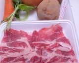 豚肉de肉じゃが作り方1写真