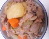 豚肉de肉じゃが作り方16写真