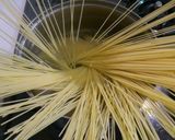 長芋と鶏肉の和風パスタ作り方3写真