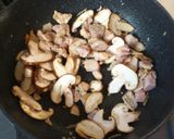 長芋と鶏肉の和風パスタ作り方4写真