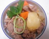 豚肉de肉じゃが作り方17写真